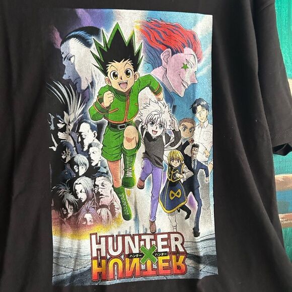 Hunter X Hunter Anime Graphic Black T-Shirt L - Picture 16 of 16